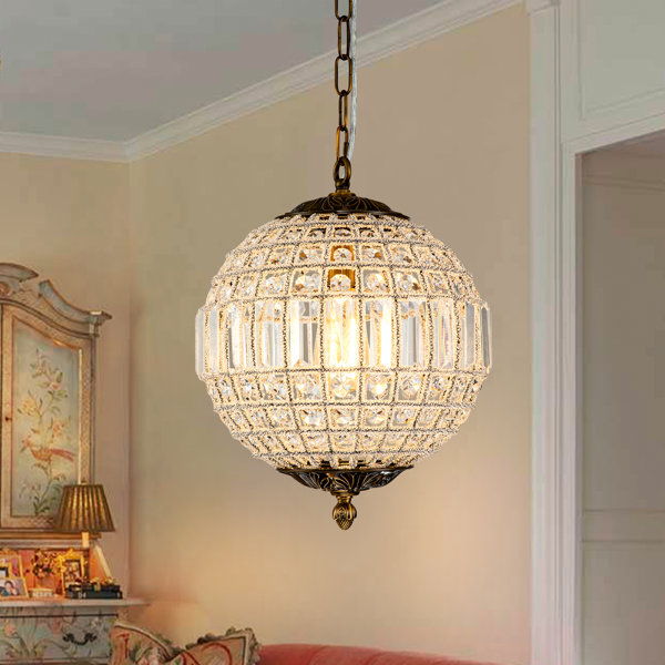 House of Hampton® Ennu 3 Light Dimmable Globe Chandelier Wayfair Canada